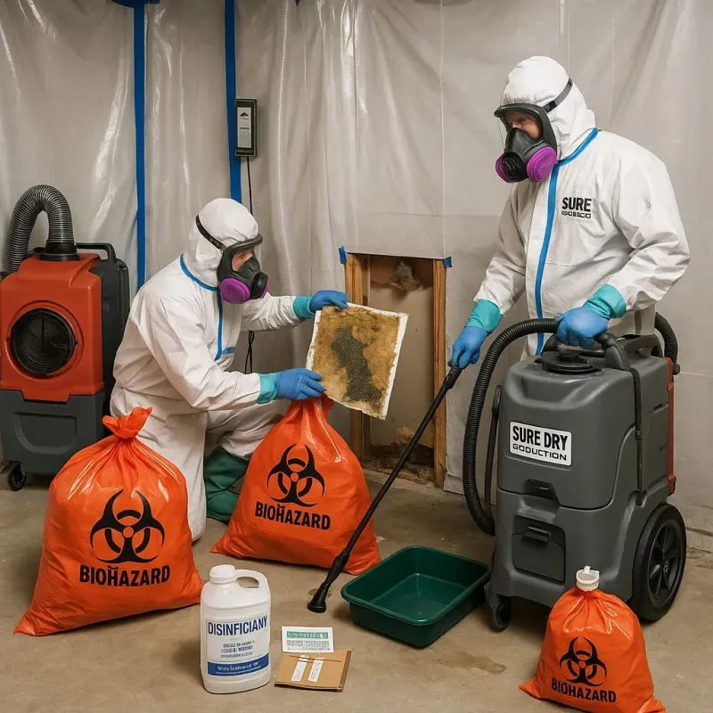 Contaminated Water Handling Protocols process in Whiskey Creek, FL